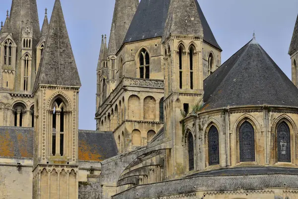 Caen; Francia - 17 de julio de 2017: Abbaye aux Hommes —  Fotos de Stock