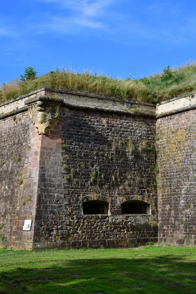 Neuf Brisach, France - 23 juillet 2016 : fortification en été — Photo