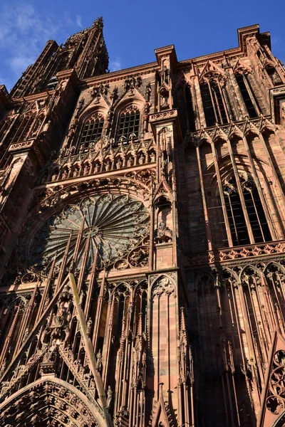 Strasbourg, France - july 28 2017 : cathedral — Stock Photo, Image