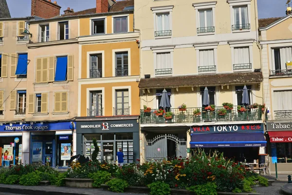 Fontainebleau, Frankrike - juli 21 2017: centrum — Stockfoto