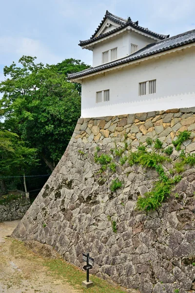 Hikone, Japán - augusztus 9-2017: történelmi kastély — Stock Fotó