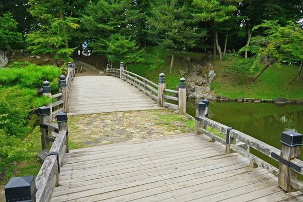 Хиконе, Япония - 9 августа 2017 года: исторический парк Генкюэнь — стоковое фото