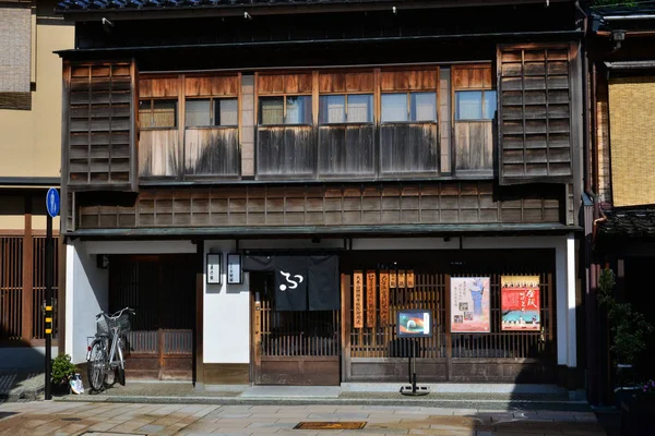 Kanazawa, Japan - august 1 2017 : old district — Stock Photo, Image