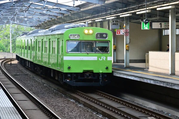 Osaka, Japán - augusztus 4-2017: az állomás — Stock Fotó