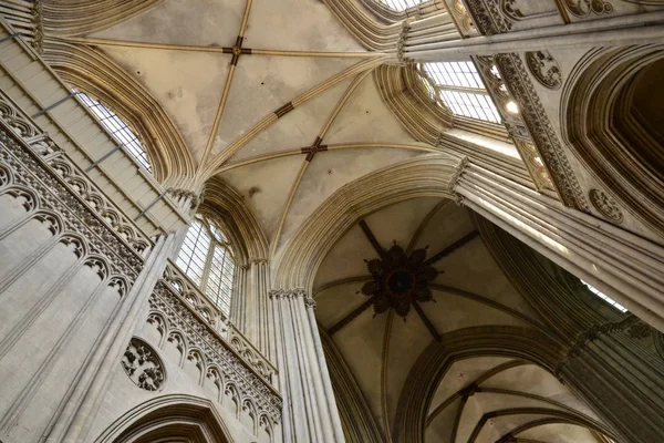 Bayeux ; France - 18 juillet 2017 : cathédrale historique — Photo