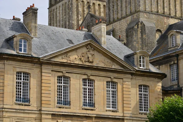 Caen; France - july 17 2017 : Abbaye aux Hommes — Stok fotoğraf