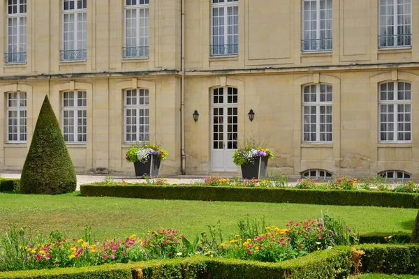 Caen; France - july 17 2017 : the Abbaye aux Dames — стокове фото