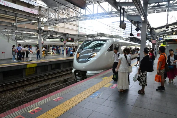 Osaka, Japón - 4 de agosto de 2017: la estación — Foto de Stock