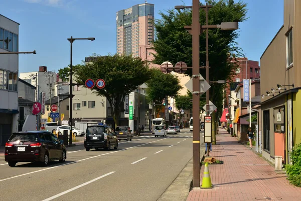 Kanazawa, Japan - august 4 2017 : city center — Stock Photo, Image