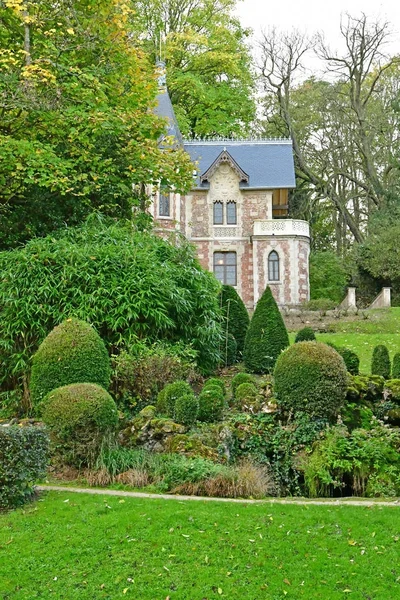 Le Port Marly; France - november 5 2017 : Alexandre Dumas Monte — Stok fotoğraf