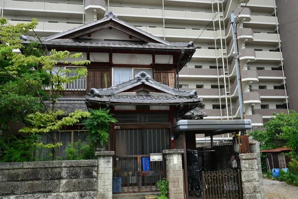 Hikone, Japonya - Ağustos 9 2017: Şehir Merkezi — Stok fotoğraf