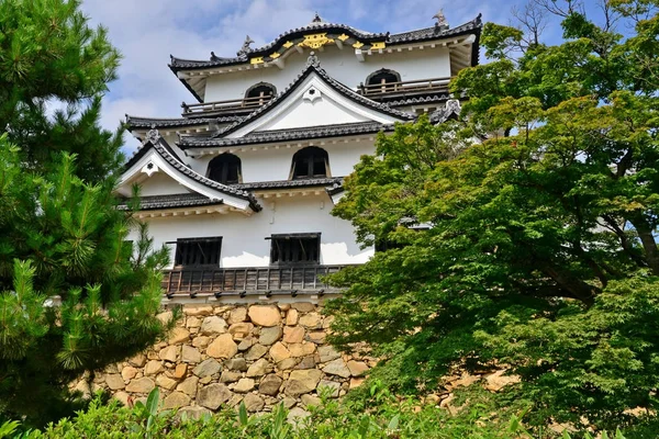 Hikone, Ιαπωνία - Αύγουστος 9 2017: ιστορικό κάστρο — Φωτογραφία Αρχείου