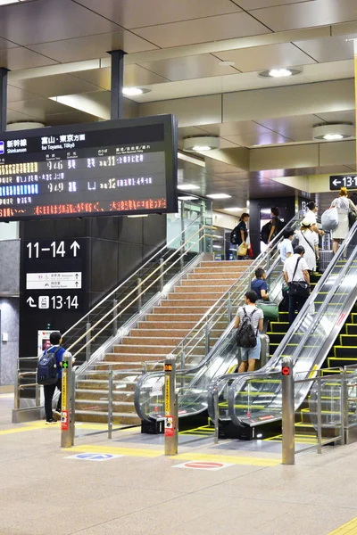 Kanazawa, Japan - augusti 1 2017: station — Stockfoto