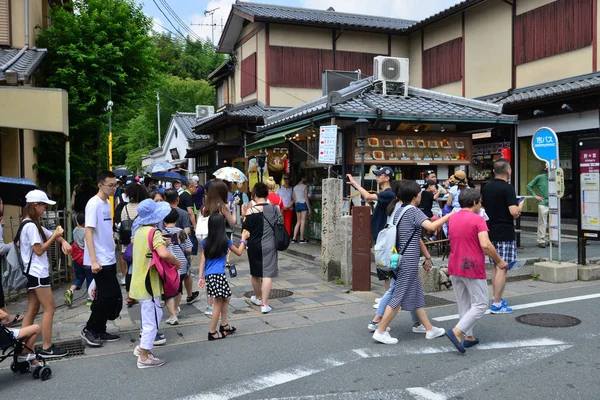 Kyoto, Japón - 30 de julio de 2017: Sagano Arashiyama — Foto de Stock