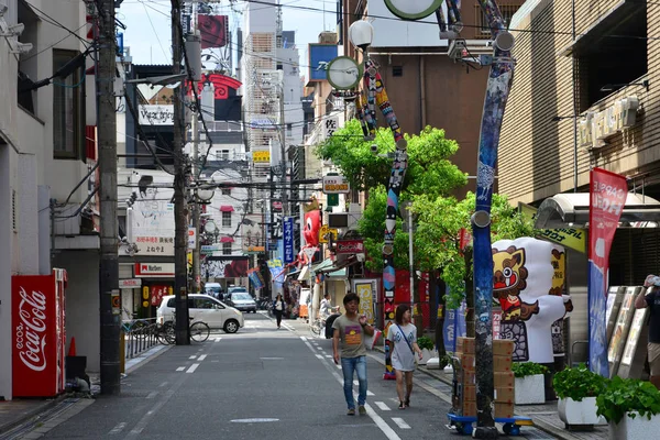Οσάκα, Ιαπωνία - Αυγούστου 5 2017: Amerika Mura συνοικία — Φωτογραφία Αρχείου