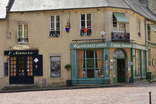 Bayeux; France - july 18 2017 : historical city center — Stock Photo, Image