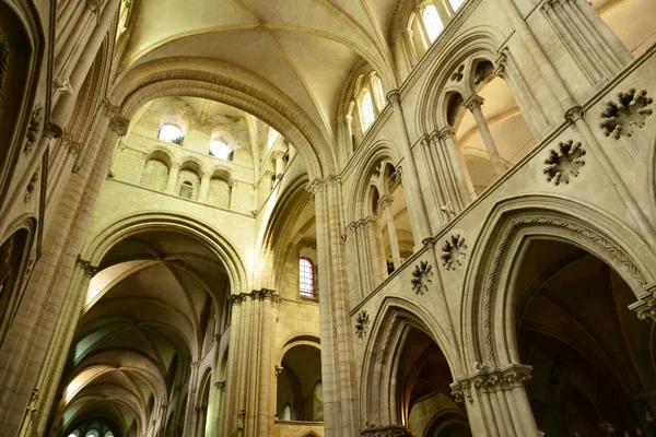 Caen; france - 17. juli 2017: abbaye aux hommes — Stockfoto