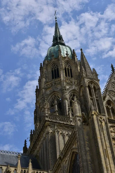 Bayeux Francie Červenec 2017 Historická Katedrála — Stock fotografie