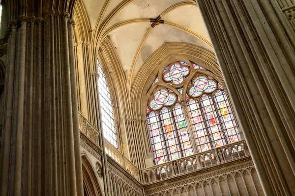 Bayeux Francie Červenec 2017 Historická Katedrála — Stock fotografie