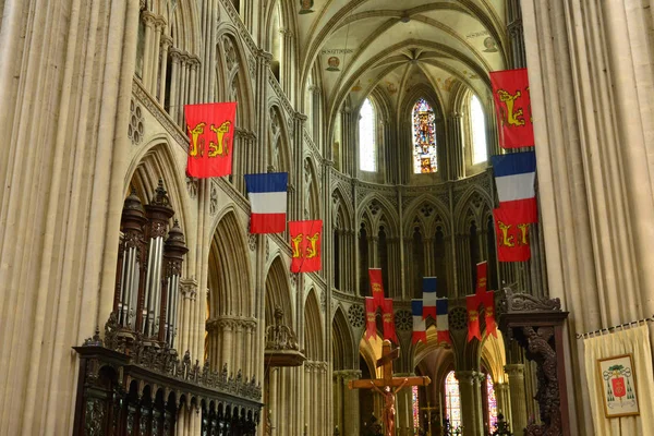 Bayeux Francia Julio 2017 Catedral Histórica — Foto de Stock