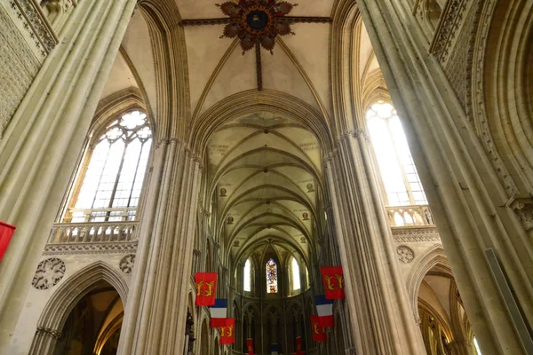 Bayeux Francia Julio 2017 Catedral Histórica — Foto de Stock