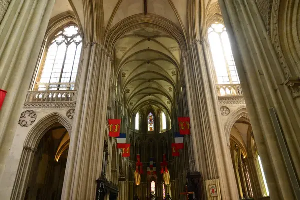 Bayeux France Juli 2017 Die Historische Kathedrale — Stockfoto