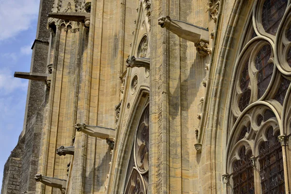 Bayeux; Francia - 18 de julio de 2017: catedral histórica — Foto de Stock