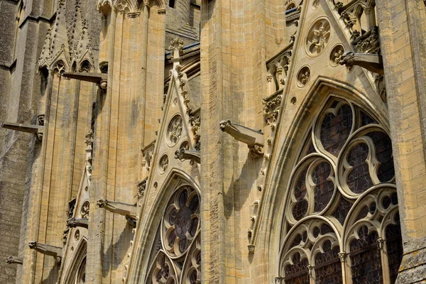 Bayeux; Frankrijk - juli 18 2017: historische kathedraal — Stockfoto