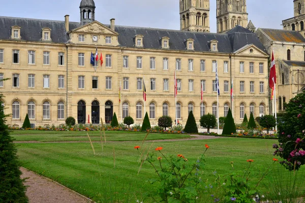 Caen; France - july 17 2017 : Abbaye aux Hommes — Stock Photo, Image