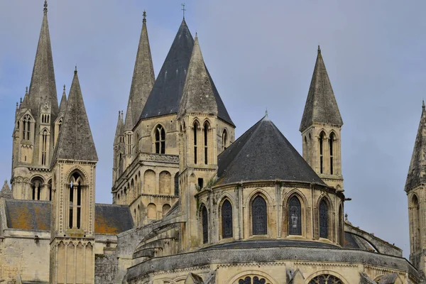 Caen; France - july 17 2017 : Abbaye aux Hommes — 스톡 사진