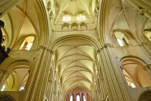 Caen; France - july 17 2017 : Abbaye aux Hommes — Stok fotoğraf