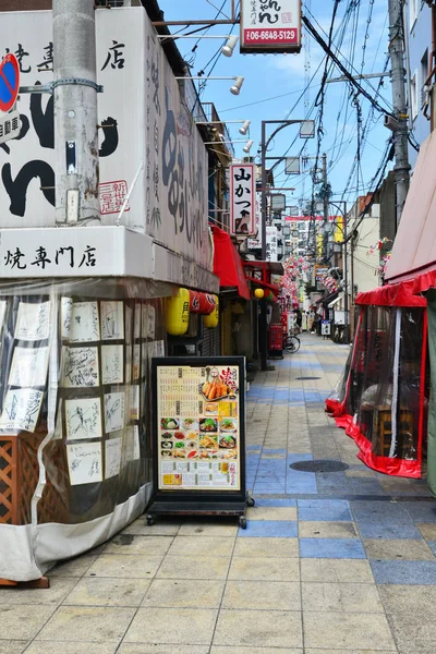 Osaka Japan August 2017 Restaurant Shinsekai District — Stock Photo, Image