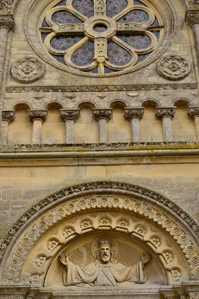 Luc sur mer; france - 17. juli 2017: historische kirche — Stockfoto