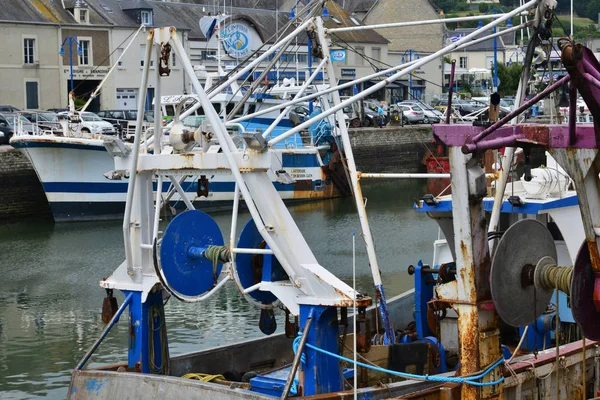 Порт Бессин Франция Июля 2017 Года Рыболовный Порт — стоковое фото