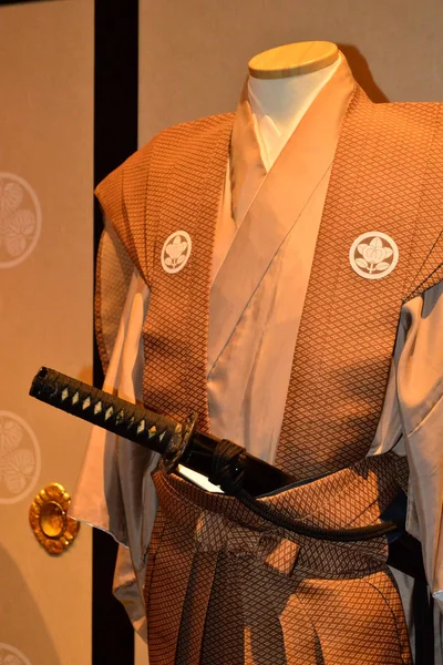 Hikone, Japón - agosto 9 2017: samurai — Foto de Stock