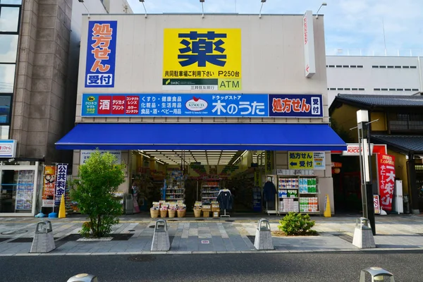 Nara, Japón - 31 de julio de 2017: Centro de Nara —  Fotos de Stock