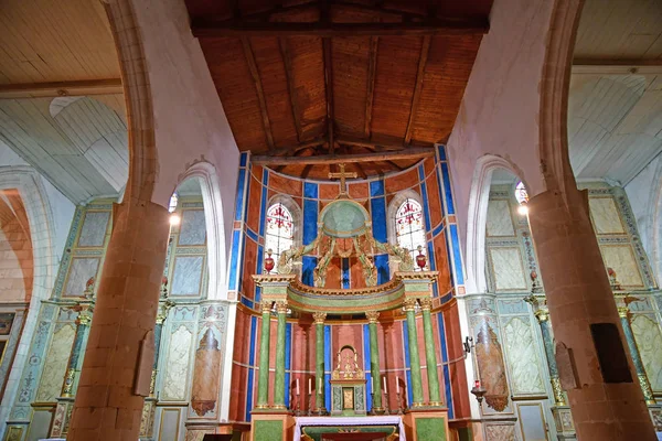 San Martín de Re; Francia - 24 de noviembre de 2017: iglesia — Foto de Stock