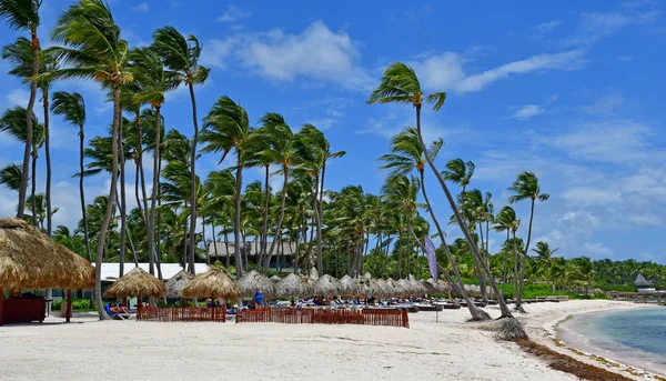 Punta Cana, República Dominicana - 1 de junho de 2017: beira-mar — Fotografia de Stock