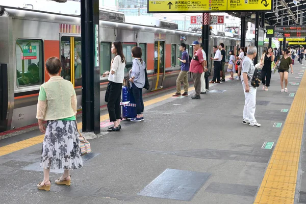 大阪, 日本-2017年8月5日: 火车站 — 图库照片