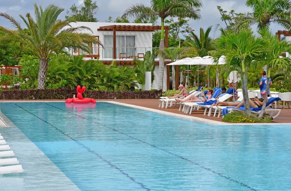 Punta Cana, República Dominicana - 1 de junio de 2017: hotel — Foto de Stock