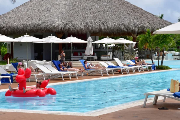 Punta Cana, Dominikai Köztársaság - június 1 2017: hotel — Stock Fotó