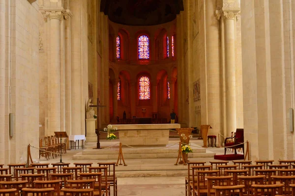 Caen; Francia - 17 de julio de 2017: el Abbaye aux Dames —  Fotos de Stock