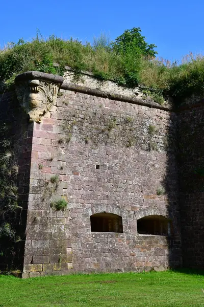 Neuf Brisach, France - july 23 2016 : fortification in summer — Stock Photo, Image