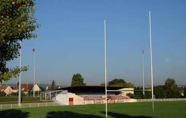 Les Mureaux; France - october 3 2017 : stadium — Stock fotografie