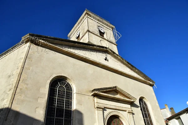 Le Bois Plage en Re; France - november 25 2017 : church — 스톡 사진