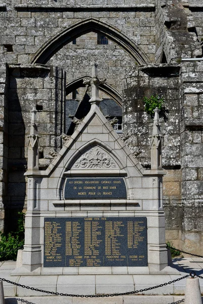 Batz sur Mer, Francia - 12 de abril de 2017: memorial de guerra — Foto de Stock