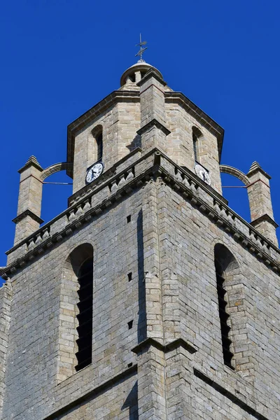 Batz sur Mer, France - april 12 2017 : Saint Guenole church — Φωτογραφία Αρχείου