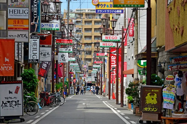 Osaka, Japan - august 5 2017 : Amerika Mura district — Stock Photo, Image