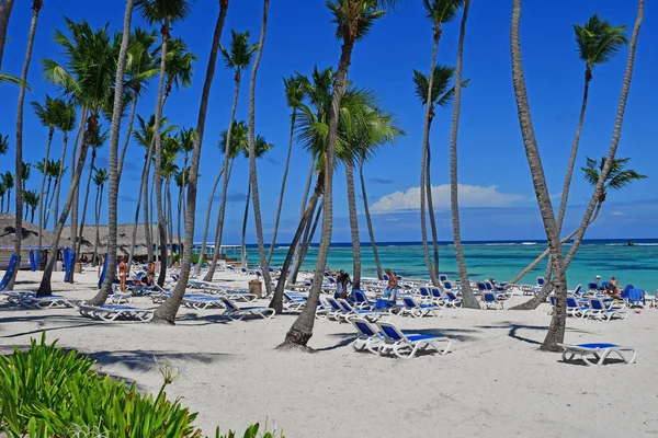 Punta Cana, Dominikai Köztársaság - június 2 2017: beach — Stock Fotó
