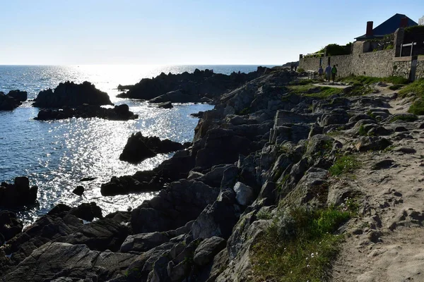 Batz sur Mer, France - april 12 2017 : Cote Sauvage — Stockfoto